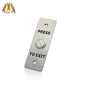 Stainless steel exit button NO/NC exit button for all access control system X05N