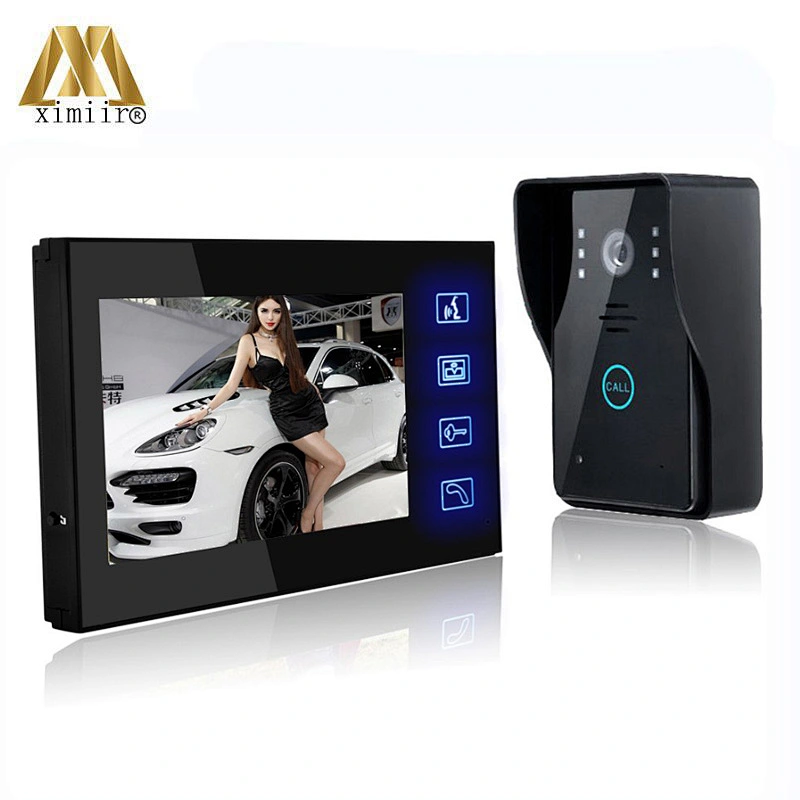 806Mj11 Video Intercom System For Apartments Wall Mounting With Electric Control Lock Access Control Video Remote Intercom