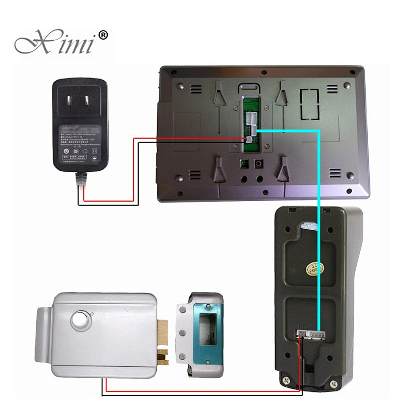 7 inch color ip door phone apartments doorbell ip video intercom system video door phone