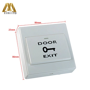 Hot selling Plastic Exit button/Push Button/Door release button switch for access control system X01