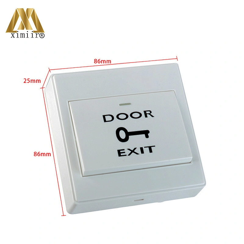 Hot selling Plastic Exit button/Push Button/Door release button switch for access control system X01