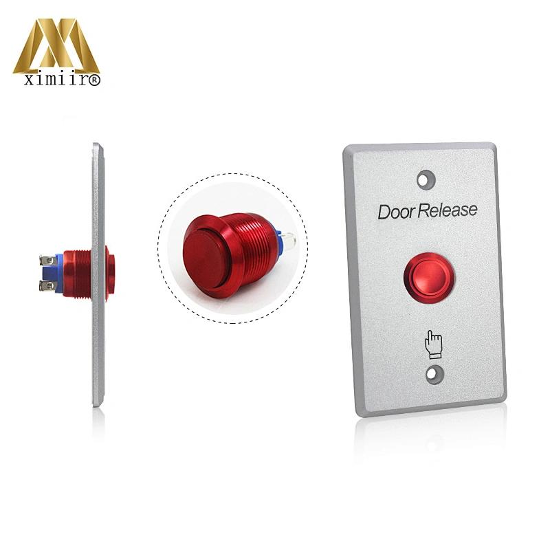 New Arrival USA Standard Zinc Alloy Metal Exit Button Door Release Push Button Push Exit Switch