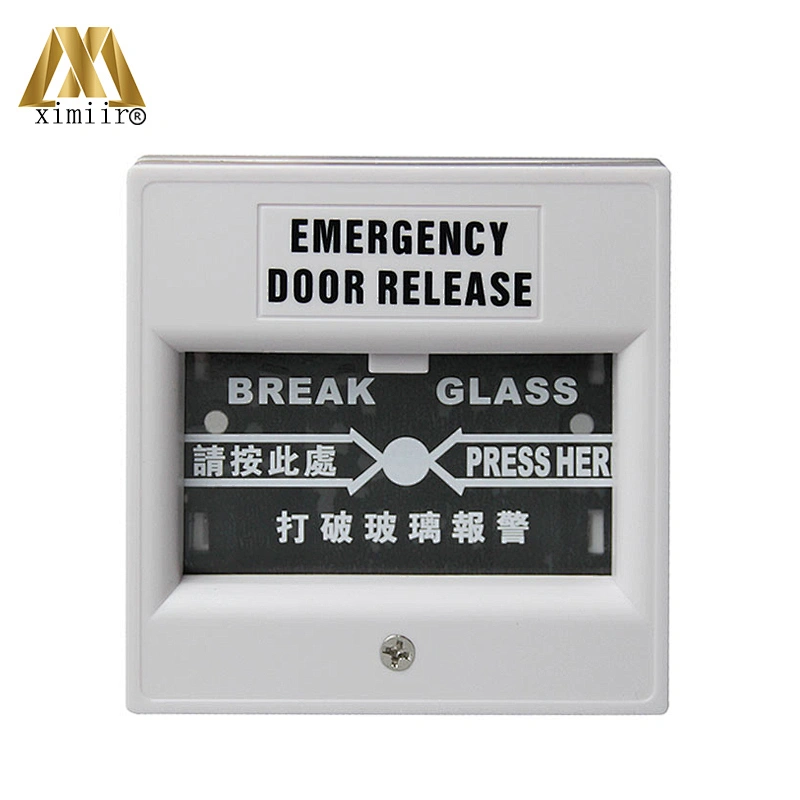 Emergency switch exit button door release glass break alarm button E20 break glass fire emergency exit release