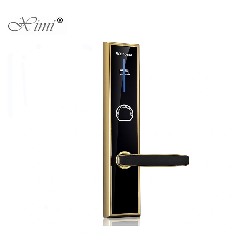 HM-335 Good Quality EU Type Hotel Room Door Access Control Lock Wireless Hotel Door Lock