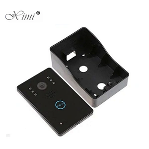 Video door phone for apartment villa door bell with card access control reader door lock system
