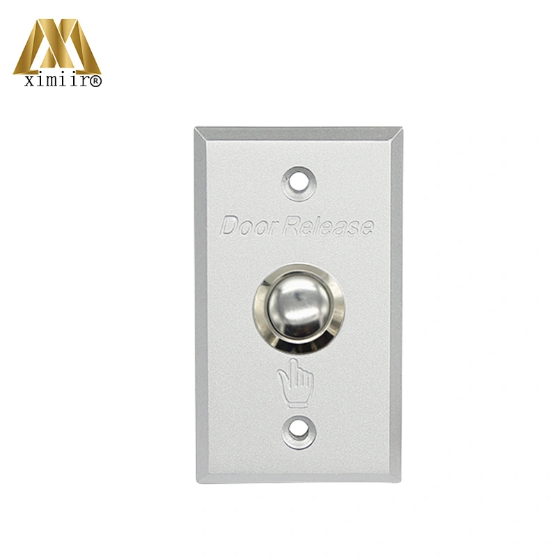 Aluminum door exit release push button switch for access control aluminum exit button X07N with NO/NC/COM