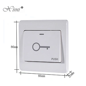 Hot selling Plastic Exit button/Push Button/Door release button switch for access control system