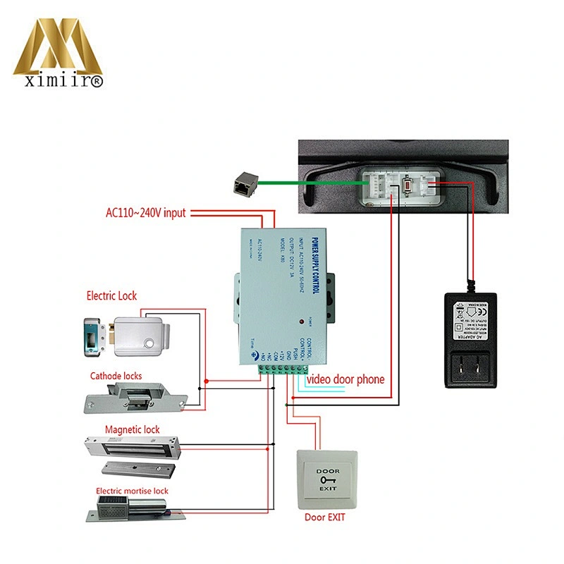 New Arrival Light Sensor Door Bell Telephone Wifi/Ip Visual Doorbell Wireless Video Door Phone Mobile Phone Ip Camera