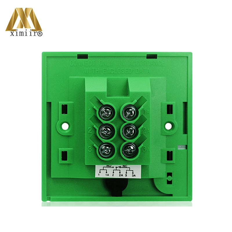 Green Color Emergency door release Emergency Break Glass Switch Exit Button For Access Control System XM-E20A