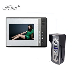 7 inch color ip door phone apartments doorbell ip video intercom system video door phone