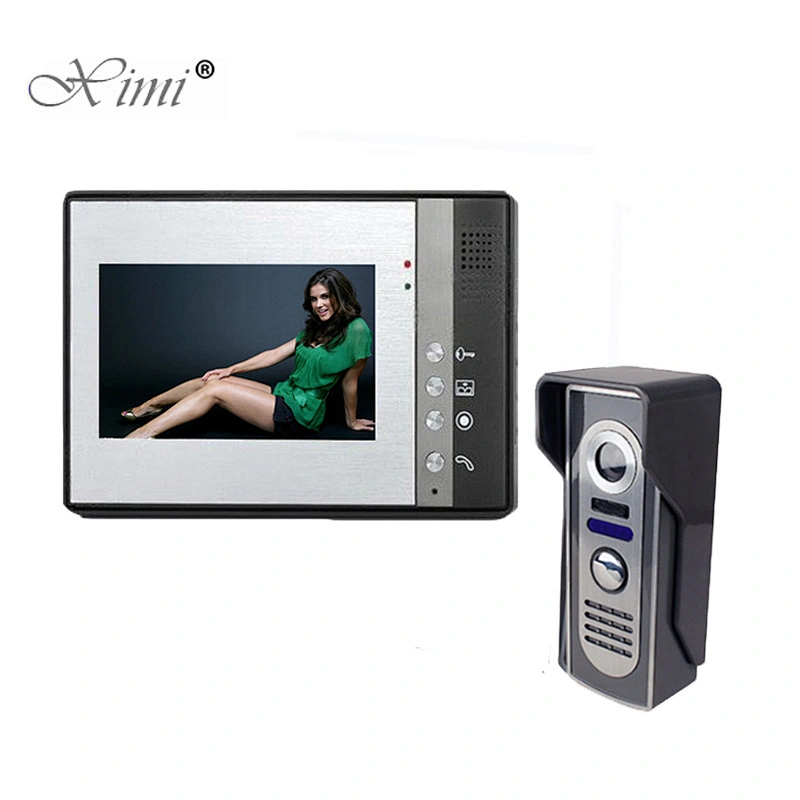 7 inch color ip door phone apartments doorbell ip video intercom system video door phone