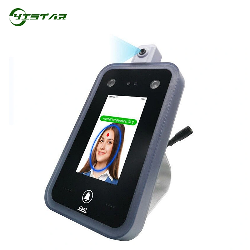 Biometric Dynamic Facial Recognition Door Access Control System Time Attendance Device With Temperature Detection Terminal