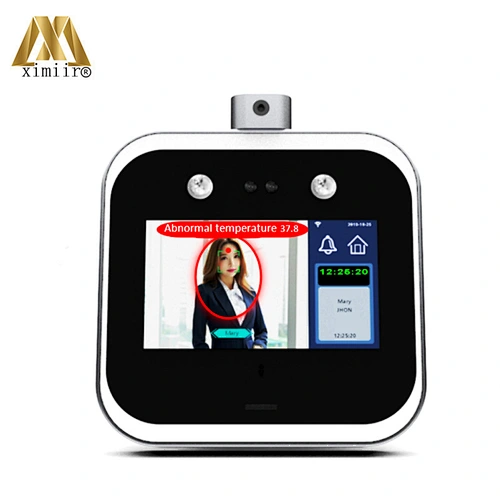 Face Temperature measurement WIFI Facial Recognition Employee Time Attendance Access Control System