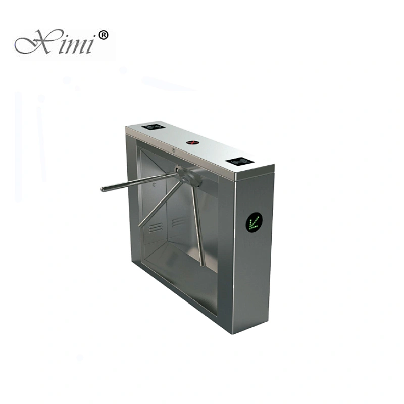 Shenzhen Factory TCP/IP Turnstile Access Control Tripod Turnstile With RFID Reader Turnstile Barcode Reader