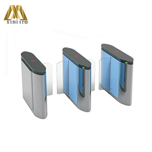 XIMI Good Quality Stainless steel bridge type flap barrier entrance turnstile door