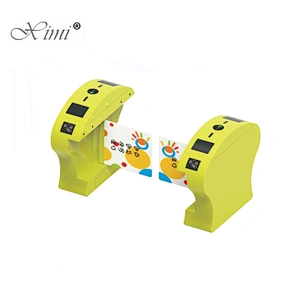 SUS304 Bridge-Type turnstile Fingerprint Biometric Turnstile Gate Access Control Turnstile Swing Barrier For Children