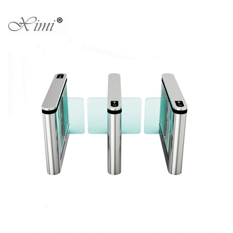 SUS304 Bridge-Type turnstile Fingerprint Biometric Turnstile Gate Access Control Turnstile Swing Barrier For Children