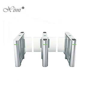 High Speed Swing Barrier Gates Turnstile Access Control System Railway Station Swing Turnstile Access Control Channel Gate