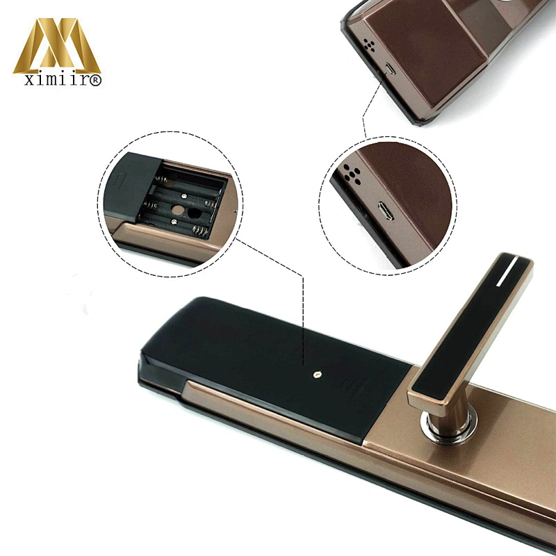 Fingerprint Lock Anti-theft Intelligent Fingerprint Door Lock Biometric Electric Locker For Home Security Access Control XM-S902