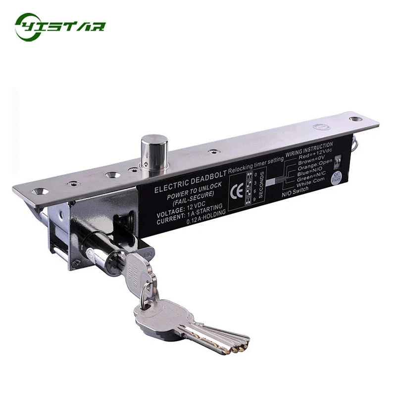 Electric Lock Magnetic Output with Timer DC12V Mortise Door Lock XM-400T Fail Safe Fail Secure NC/NO Bolt Mortise Door Lock