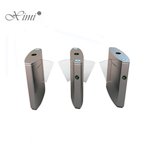 China Turnstile Factory OEM ODM SUS304 Smart Swing Gate Turnstile Access Control Face Fingerprint Flap Barrier Turnstile