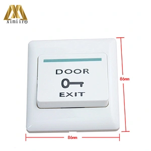 E17A Plastic Push Exit Button Push Control Access Door Switch For Door Access Control System