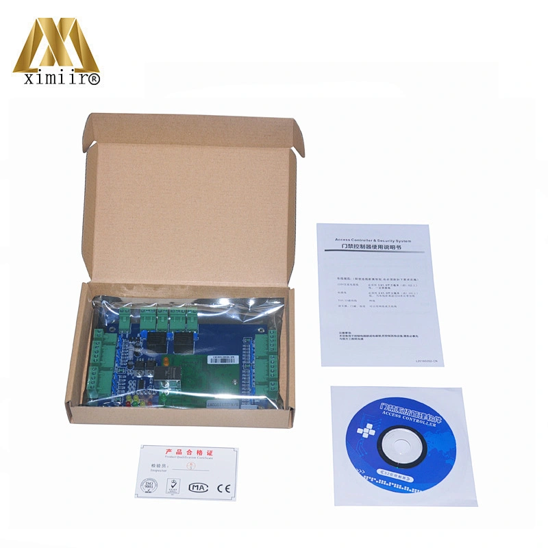 2 Doors Wiegand Access Control Board Lp02 RFID Access Control Panel Standalone Door Access Control System TCP/IP Communication