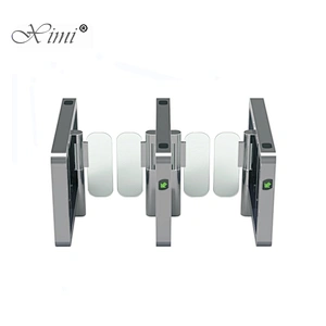 XIMI 304 Stainless Steel Anti Pass Back Swing Turnstile Barrier Waterproof Speed Gate Turnstile Security Gate Turnstile
