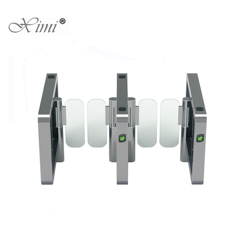 XIMI 304 Stainless Steel Anti Pass Back Swing Turnstile Barrier Waterproof Speed Gate Turnstile Security Gate Turnstile