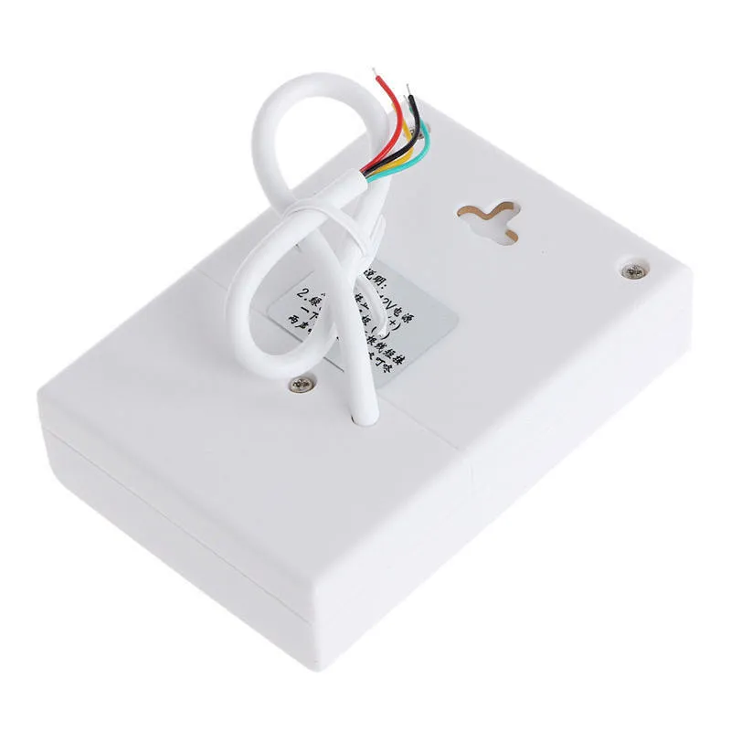 Wired Door Bell Chime DC 12V Vocal Wired Doorbell Welcome Door Bell For Office Home Security Access Control System White