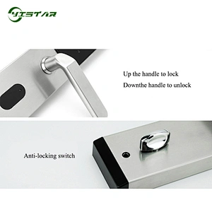 YS-S9 Fingerprint Lock Electronic Door Lock Support Password & Card Anti-theft Intelligent Lock Biometric Door Access Controller