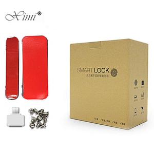 IP68 Waterproof Glass Door Lock XM-W Electronic Fingerprint Sliding Door Lock With Touch Screen Smart Door Lock