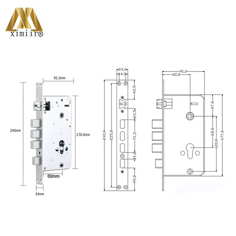 High Quality Fingerprint Lock XM-768 Smart Locks For Home Automatic Electronic Security Biometric Fingerprint Door Lock