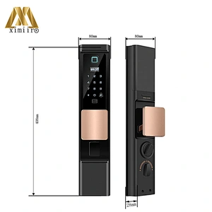 High Quality Fingerprint Lock XM-768 Smart Locks For Home Automatic Electronic Security Biometric Fingerprint Door Lock