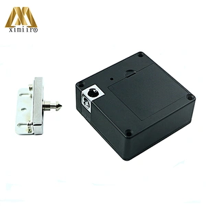 Smart Hidden RFID Cabinet Lock No Hole Easy Installation Locker Cabinet Drawer Door Lock Cards/Keytags with Feedback