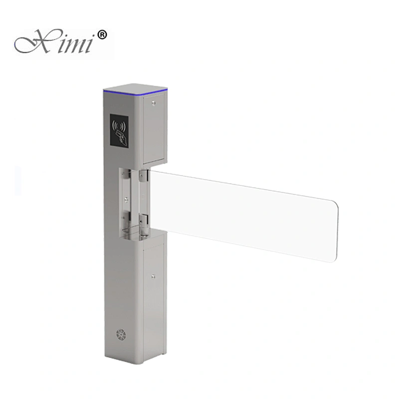 Shen Factory Support OEM ODM Biometric Turnstile Door RFID Card Swing Turnstile Optional Face And Fingerprint Access Control