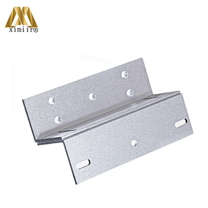 For 180KG Magnetic Lock Access Control System Install Door Access Control High Strength Aluminum ZLB180kg ZL Bracket