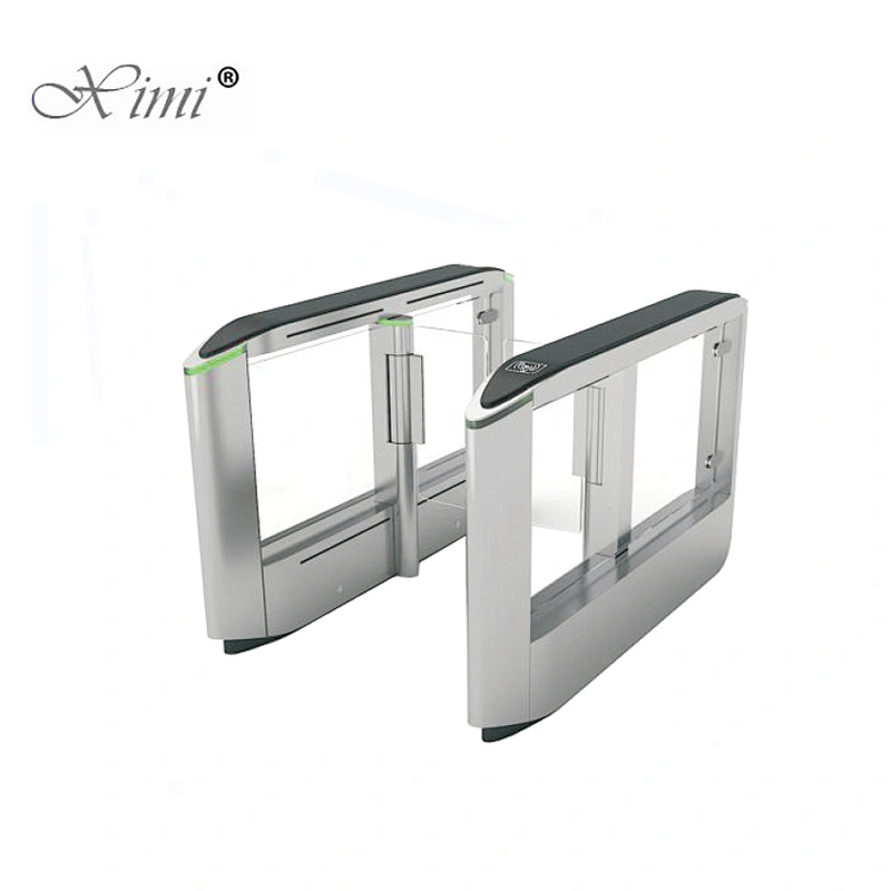 SUS304 XIMIIR Door Access Control Speed Gate Turnstile Optional Face Recognition Turnstile Barrier Turnstile Swing Barrier Gate