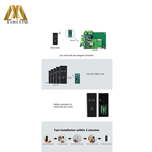Wireless Wiegand Card Reader For Access Control System Wireless Access Reader Proximity Card MF Card Reader
