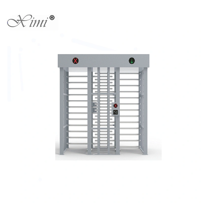 Waterproof 1.2mm Thickness Full Height Turnstile Mechanism Turnstile Price Smart Biometric Turnstile Motor Optional Face Finger