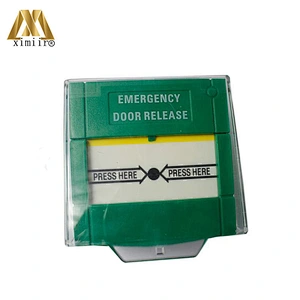 Good Quality Resettable Emergency Exit Button E20A-2 Fire Emergency Break Button Green Color With Cover