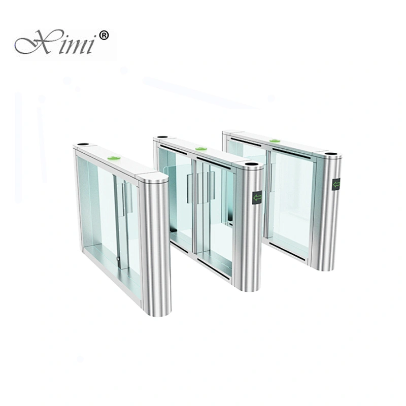 High Speed Swing Barrier Gates Turnstile Access Control System Railway Station Swing Turnstile Access Control Channel Gate