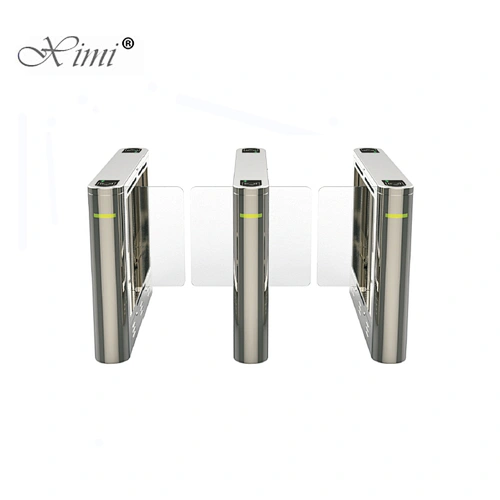 Different Type 304 Stainless Steel Automatic Smart Swing Barrier Gate For Biometric Access Control Fingerprint Swing Turnstile