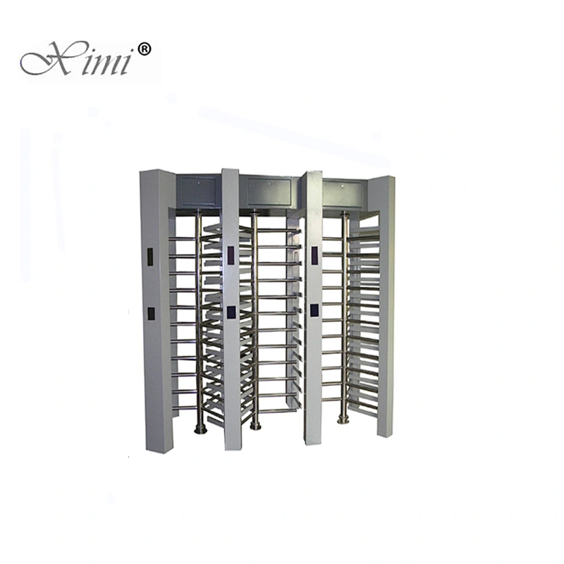 Waterproof 1.2mm Thickness Full Height Turnstile Mechanism Turnstile Price Smart Biometric Turnstile Motor Optional Face Finger