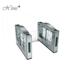Good Quality SUS304 Waterproof Dust-proof Swing Turnstile Biometric Access Control Turnstile Face Swing Gate Turnstile