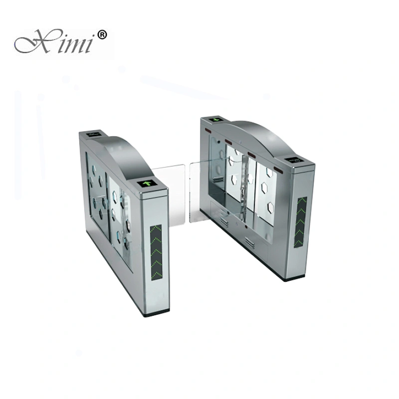 Good Quality SUS304 Waterproof Dust-proof Swing Turnstile Biometric Access Control Turnstile Face Swing Gate Turnstile