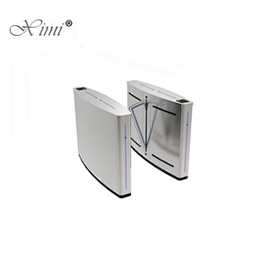 China Turnstile Factory OEM ODM SUS304 Smart Swing Gate Turnstile Access Control Face Fingerprint Flap Barrier Turnstile