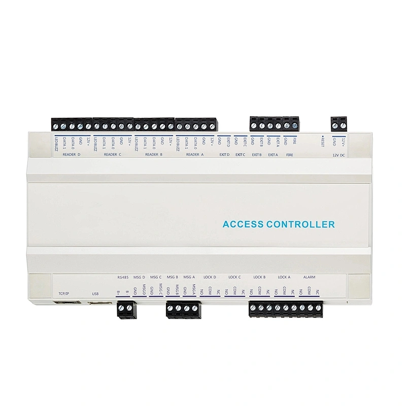 Access Control System Controller 5000 Fingerprint 30,000 Card User RS485 For 1/2/4 Doors Fingerprint Access Control Panel