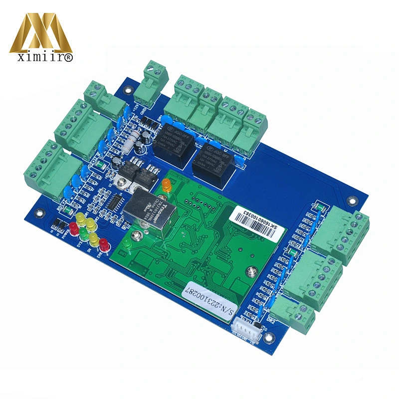 2 Doors Wiegand Access Control Board Lp02 RFID Access Control Panel Standalone Door Access Control System TCP/IP Communication