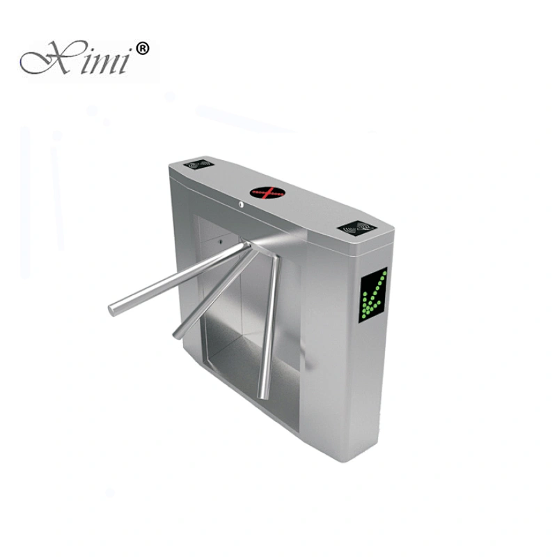 304 Stainless Steel Access Control Tcp/ip Door Tripod Turnstile And SDK Free Tripod Turnstile Access Control System